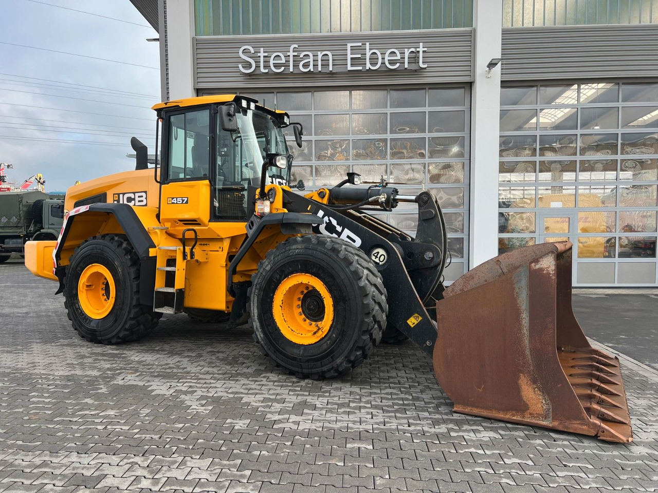 JCB 457 ZX T4F / 3.246 h / 2016 / Waage mit Drucker - Încărcător frontal pe pneuri: Foto 1 JCB 457 ZX T4F / 3.246 h / 2016 / Waage mit Drucker - Încărcător frontal pe pneuri: Foto 1