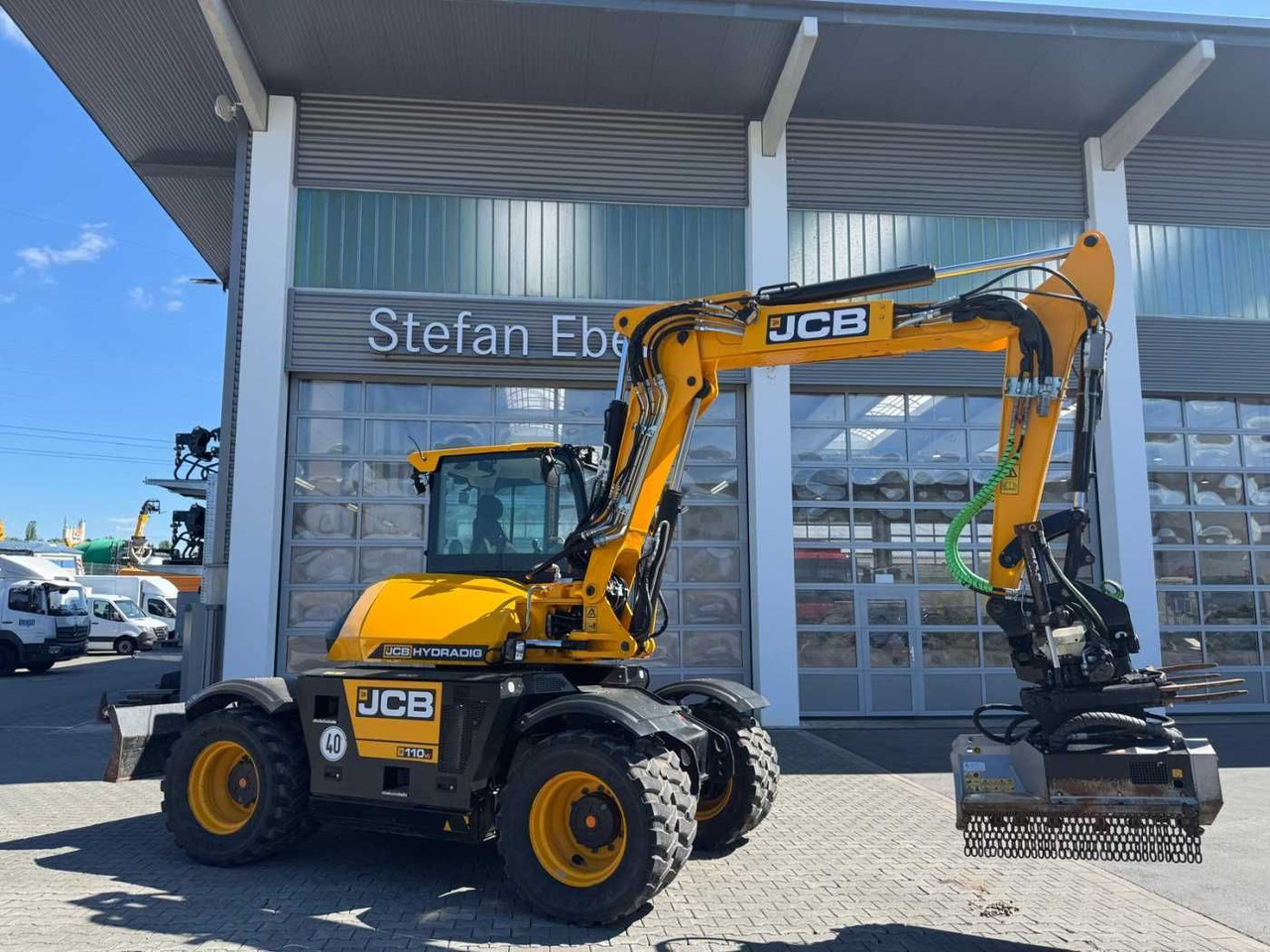 JCB Hydradig HD 110WT / 2021 / 516h! / Tiltrotator - Excavator pe roţi: Foto 3 JCB Hydradig HD 110WT / 2021 / 516h! / Tiltrotator - Excavator pe roţi: Foto 3