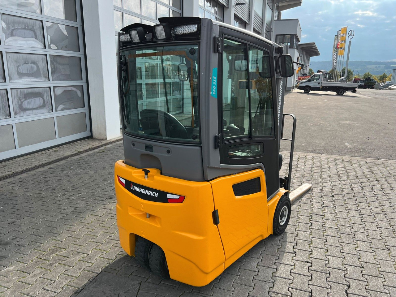 Jungheinrich EFG 215 / Triplex: 4.25m! / SS / 4.029h - Electrostivuitor: Foto 4 Jungheinrich EFG 215 / Triplex: 4.25m! / SS / 4.029h - Electrostivuitor: Foto 4