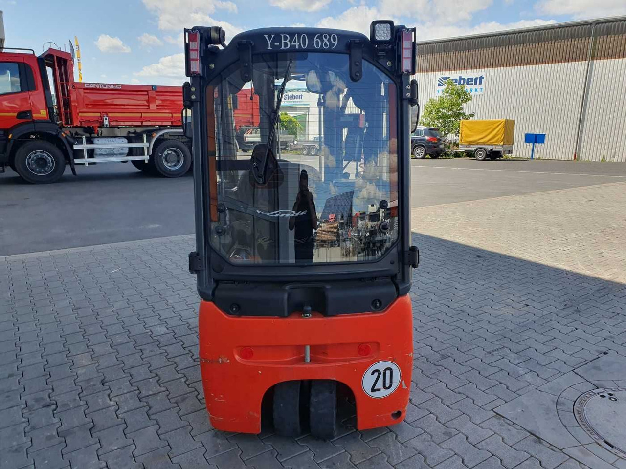 Linde E14 - 02 / Triplex: 4.00m! / SS / 855h! / 2021 - Electrostivuitor: Foto 4 Linde E14 - 02 / Triplex: 4.00m! / SS / 855h! / 2021 - Electrostivuitor: Foto 4