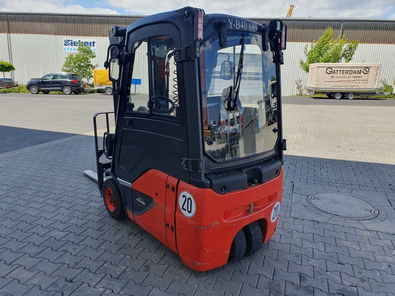 Linde E14 - 02 / Triplex: 4.00m! / SS / 855h! / 2021 - Electrostivuitor: Foto 5 Linde E14 - 02 / Triplex: 4.00m! / SS / 855h! / 2021 - Electrostivuitor: Foto 5
