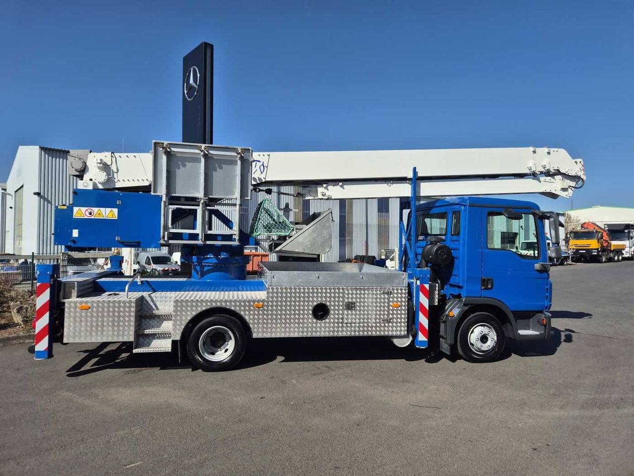 Camion cu macara MAN TGL 8.150 Dachdeckerkran Klaas K25-30 TSP Funk: Foto 6