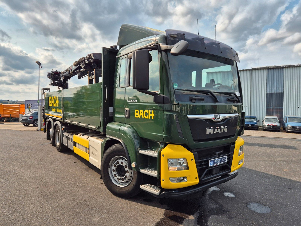 MAN TGS 26.420 6x2-4 LL Hiab 177K PRO 2 Stück - Camion cu macara: Foto 3 MAN TGS 26.420 6x2-4 LL Hiab 177K PRO 2 Stück - Camion cu macara: Foto 3