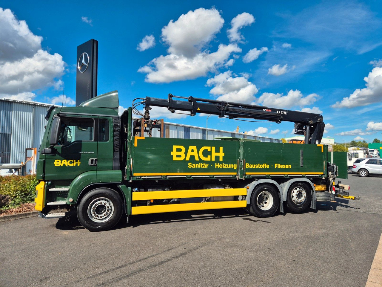 MAN TGS 26.420 6x2-4 LL Hiab 177K PRO 2 Stück - Camion cu macara: Foto 4 MAN TGS 26.420 6x2-4 LL Hiab 177K PRO 2 Stück - Camion cu macara: Foto 4