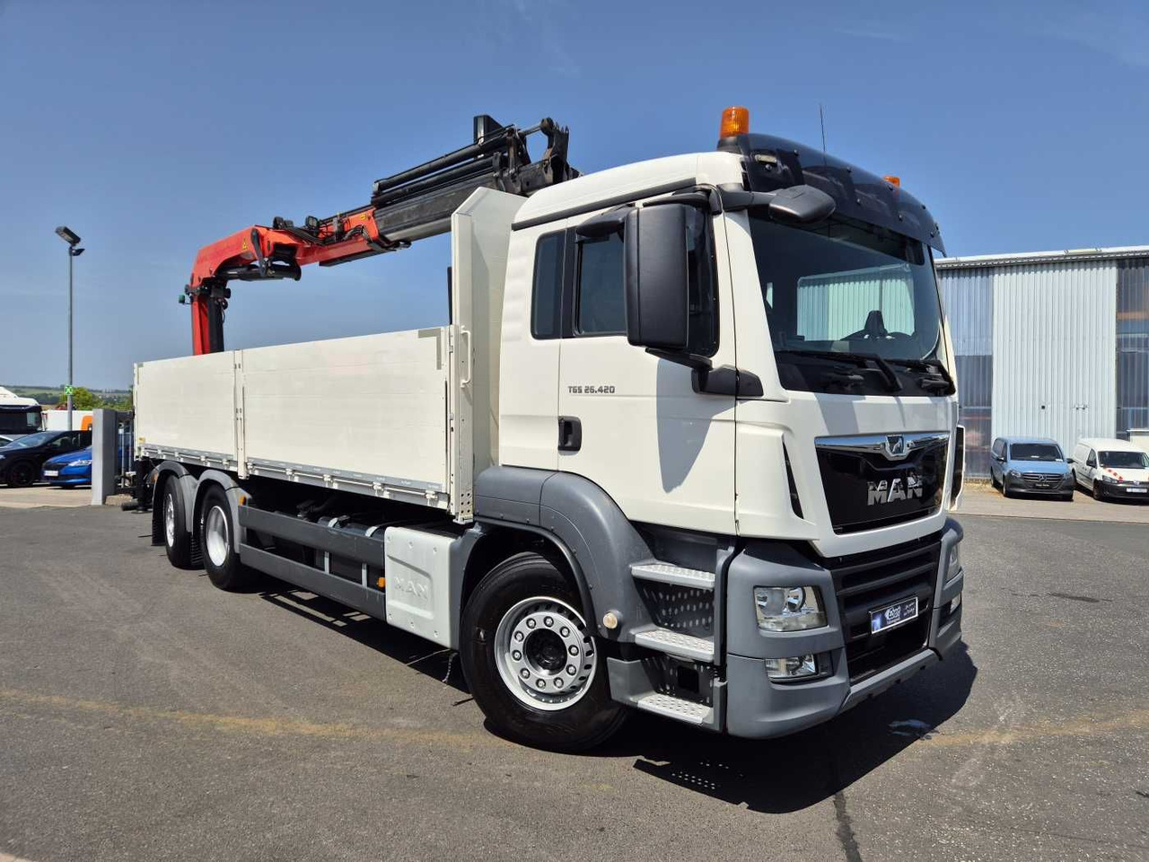 MAN TGS 26.420 6x2-4 LL Palfinger PK 22002-EH B Funk - Camion cu macara: Foto 3 MAN TGS 26.420 6x2-4 LL Palfinger PK 22002-EH B Funk - Camion cu macara: Foto 3