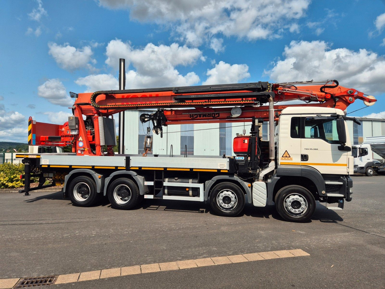 MAN TGS 35.360 8x4 BB Gormach 91000 TECH Funk - Camion cu macara: Foto 5 MAN TGS 35.360 8x4 BB Gormach 91000 TECH Funk - Camion cu macara: Foto 5