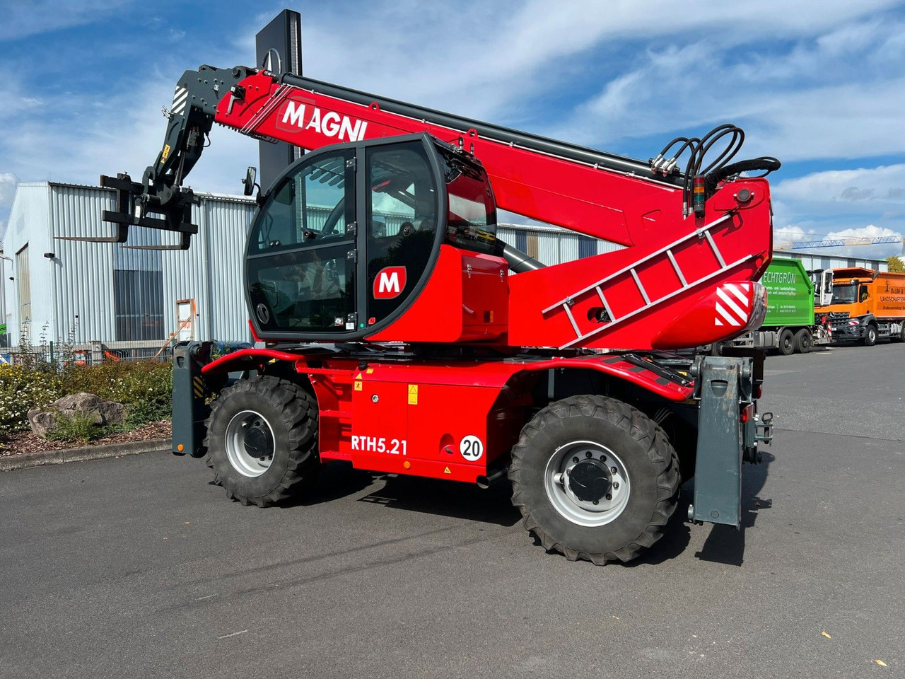 Magni RTH 5.21 Roto / Funk / Gabel / nur 419h - Stivuitor telescopic: Foto 2 Magni RTH 5.21 Roto / Funk / Gabel / nur 419h - Stivuitor telescopic: Foto 2
