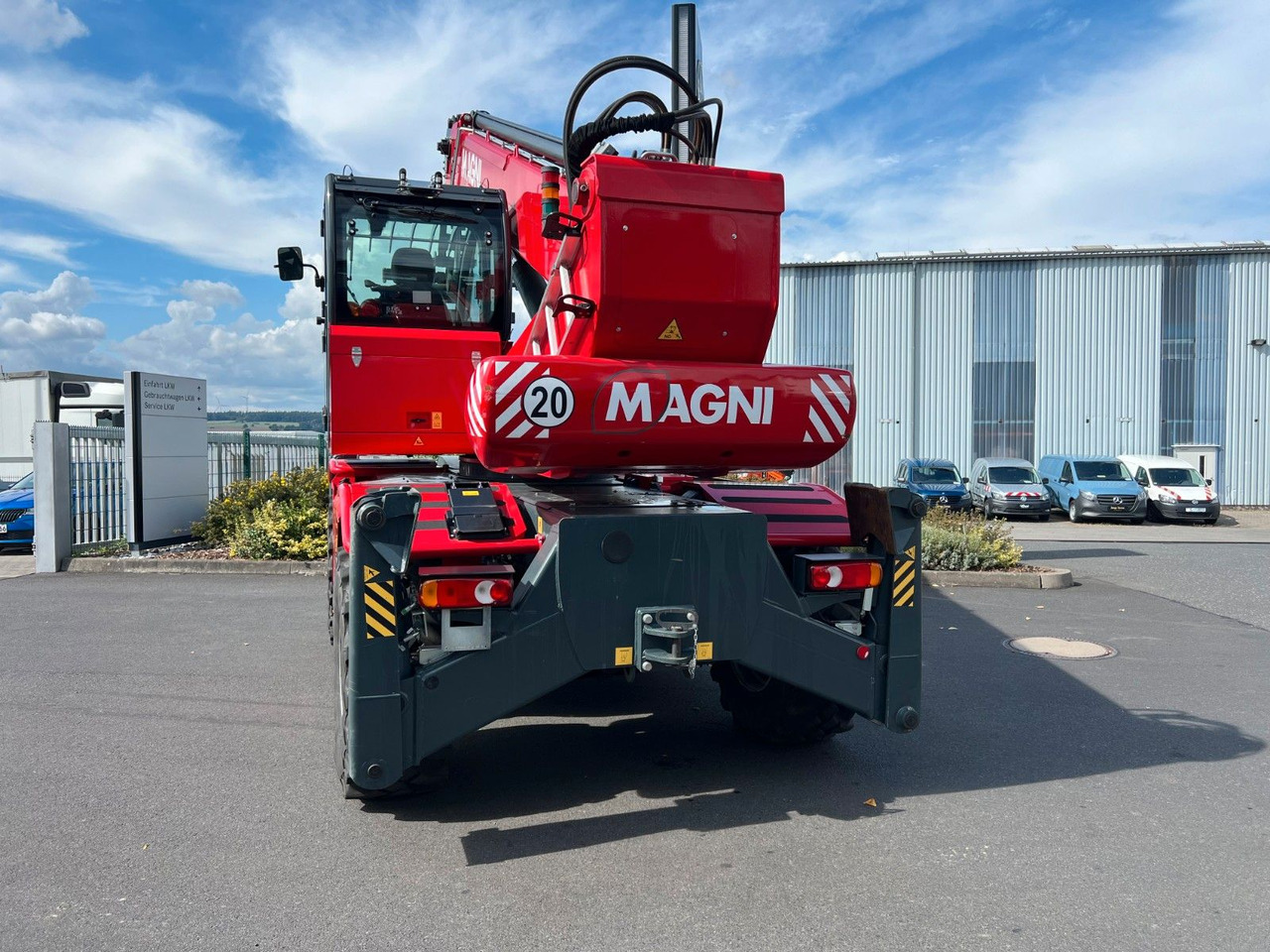 Magni RTH 5.21 Roto / Funk / Gabel / nur 419h - Stivuitor telescopic: Foto 4 Magni RTH 5.21 Roto / Funk / Gabel / nur 419h - Stivuitor telescopic: Foto 4