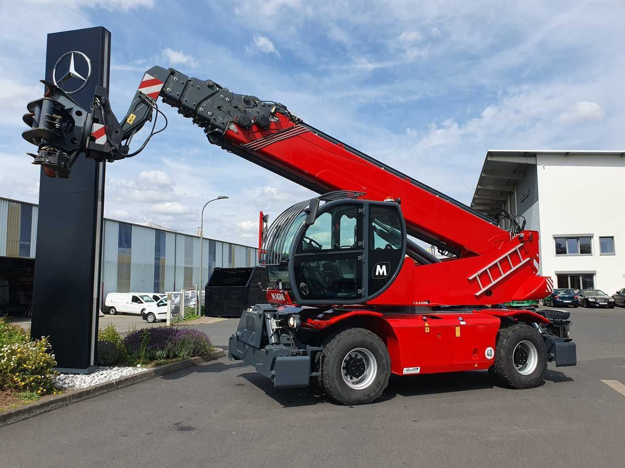 Magni RTH 5.35 SH / Fällkran / nur 2.034h - Încărcător frontal pe pneuri: Foto 1 Magni RTH 5.35 SH / Fällkran / nur 2.034h - Încărcător frontal pe pneuri: Foto 1