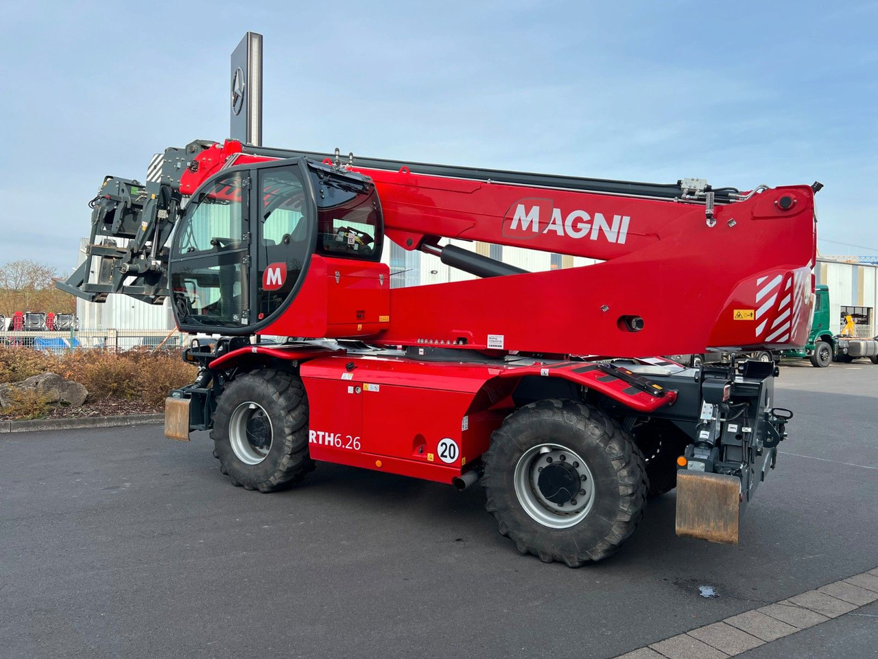 Magni RTH 6.26 / nur 597h ! / Gabel / 6 t Winde - Stivuitor telescopic: Foto 2 Magni RTH 6.26 / nur 597h ! / Gabel / 6 t Winde - Stivuitor telescopic: Foto 2