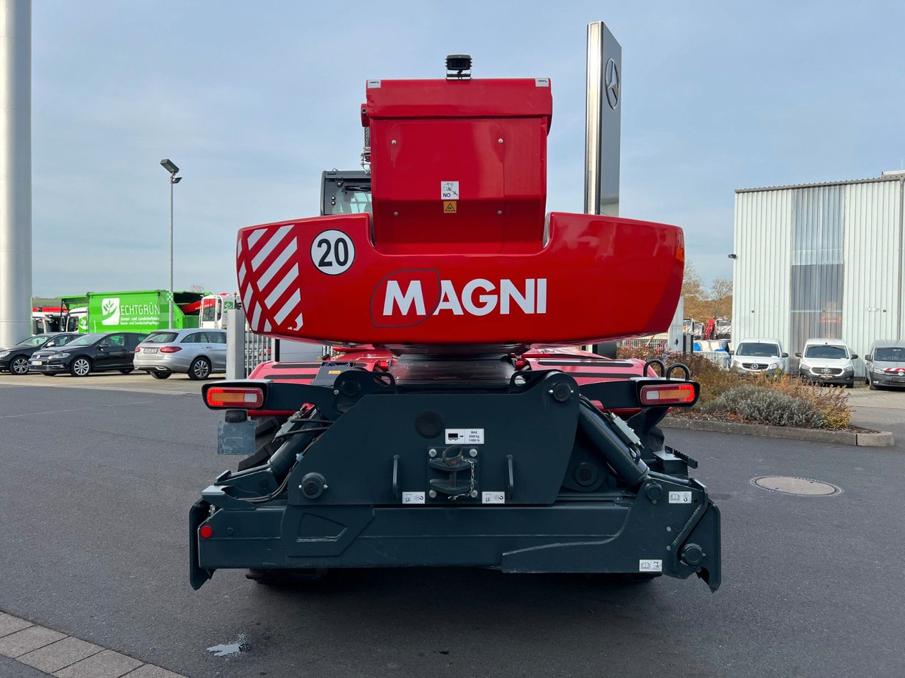 Magni RTH 6.26 / nur 597h ! / Gabel / 6 t Winde - Stivuitor telescopic: Foto 4 Magni RTH 6.26 / nur 597h ! / Gabel / 6 t Winde - Stivuitor telescopic: Foto 4