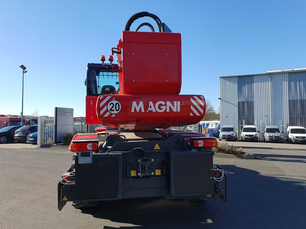 Magni RTH 6.30 Roto + Funk + Klima / nur 119h! - Încărcător frontal pe pneuri: Foto 5 Magni RTH 6.30 Roto + Funk + Klima / nur 119h! - Încărcător frontal pe pneuri: Foto 5