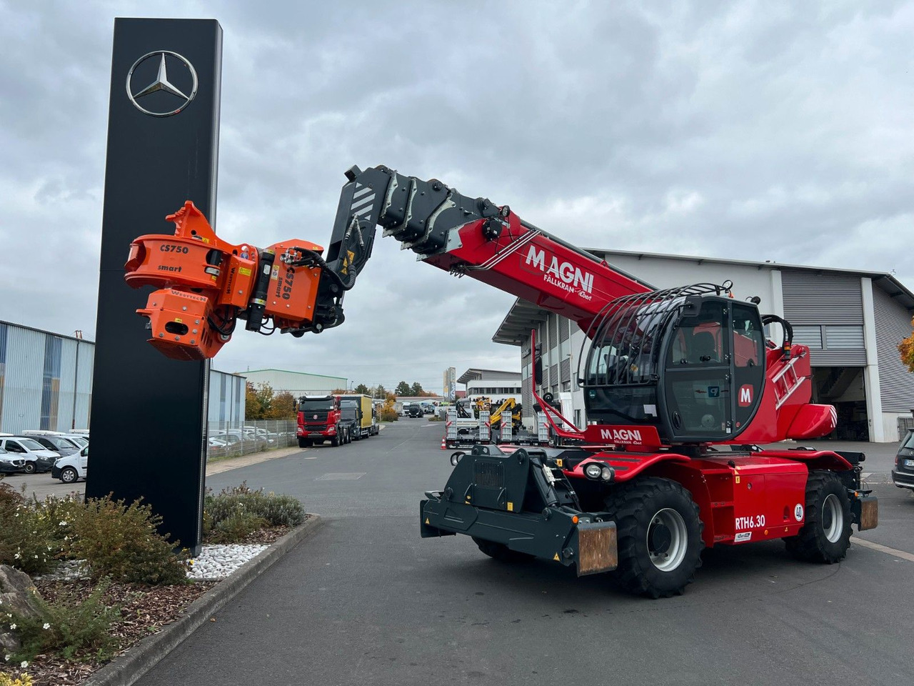 Magni RTH 6.30 SH / Fällkran / Westtech CS750 - Stivuitor telescopic: Foto 2 Magni RTH 6.30 SH / Fällkran / Westtech CS750 - Stivuitor telescopic: Foto 2