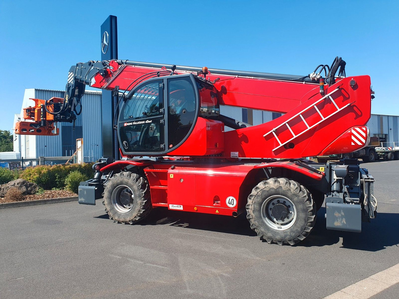 Magni RTH 6.30 SH / Fällkran / nur 1.340h / 2021 - Încărcător frontal pe pneuri: Foto 3 Magni RTH 6.30 SH / Fällkran / nur 1.340h / 2021 - Încărcător frontal pe pneuri: Foto 3