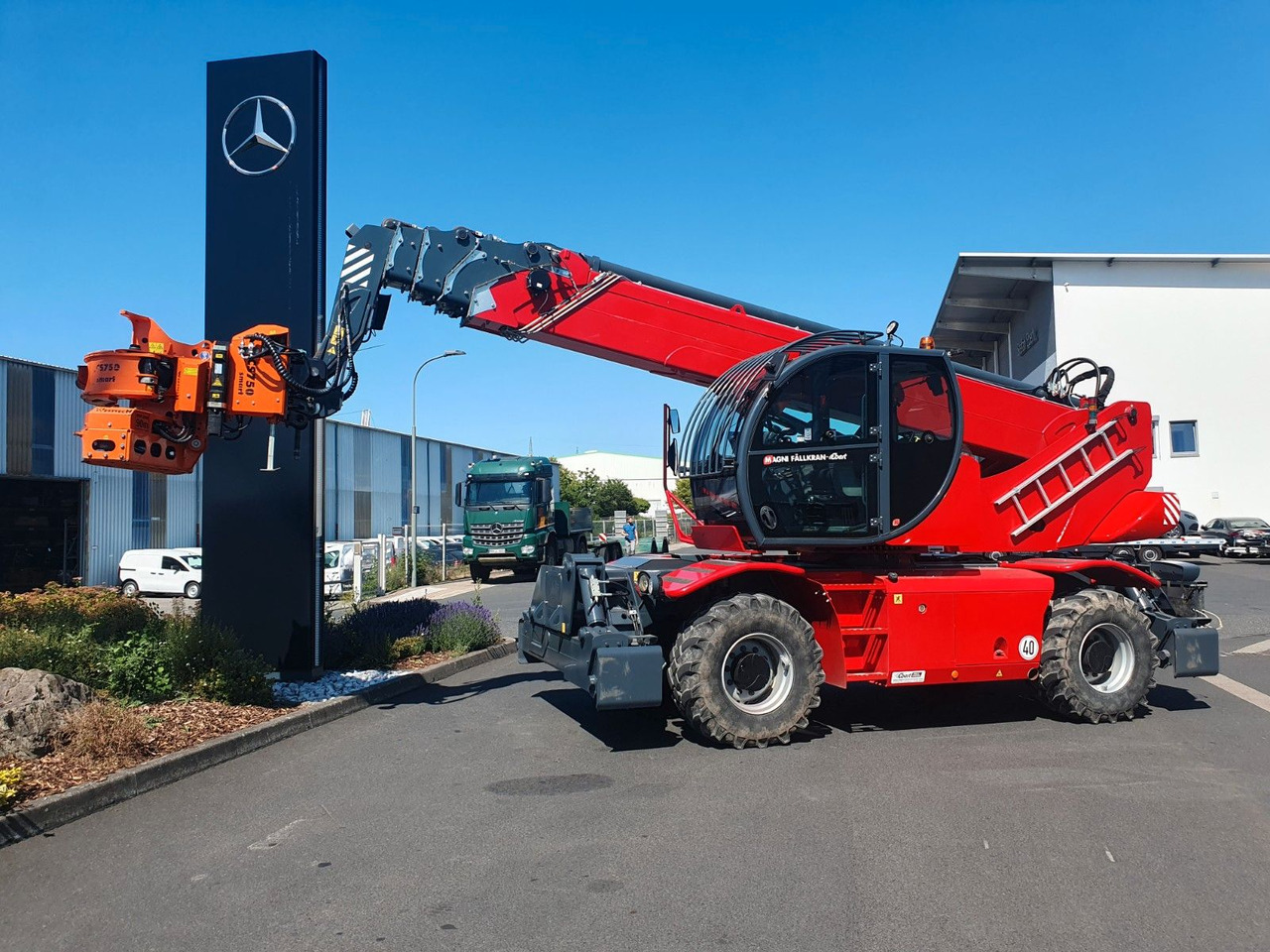 Magni RTH 6.30 SH / Fällkran / nur 1.340h / 2021 - Încărcător frontal pe pneuri: Foto 2 Magni RTH 6.30 SH / Fällkran / nur 1.340h / 2021 - Încărcător frontal pe pneuri: Foto 2