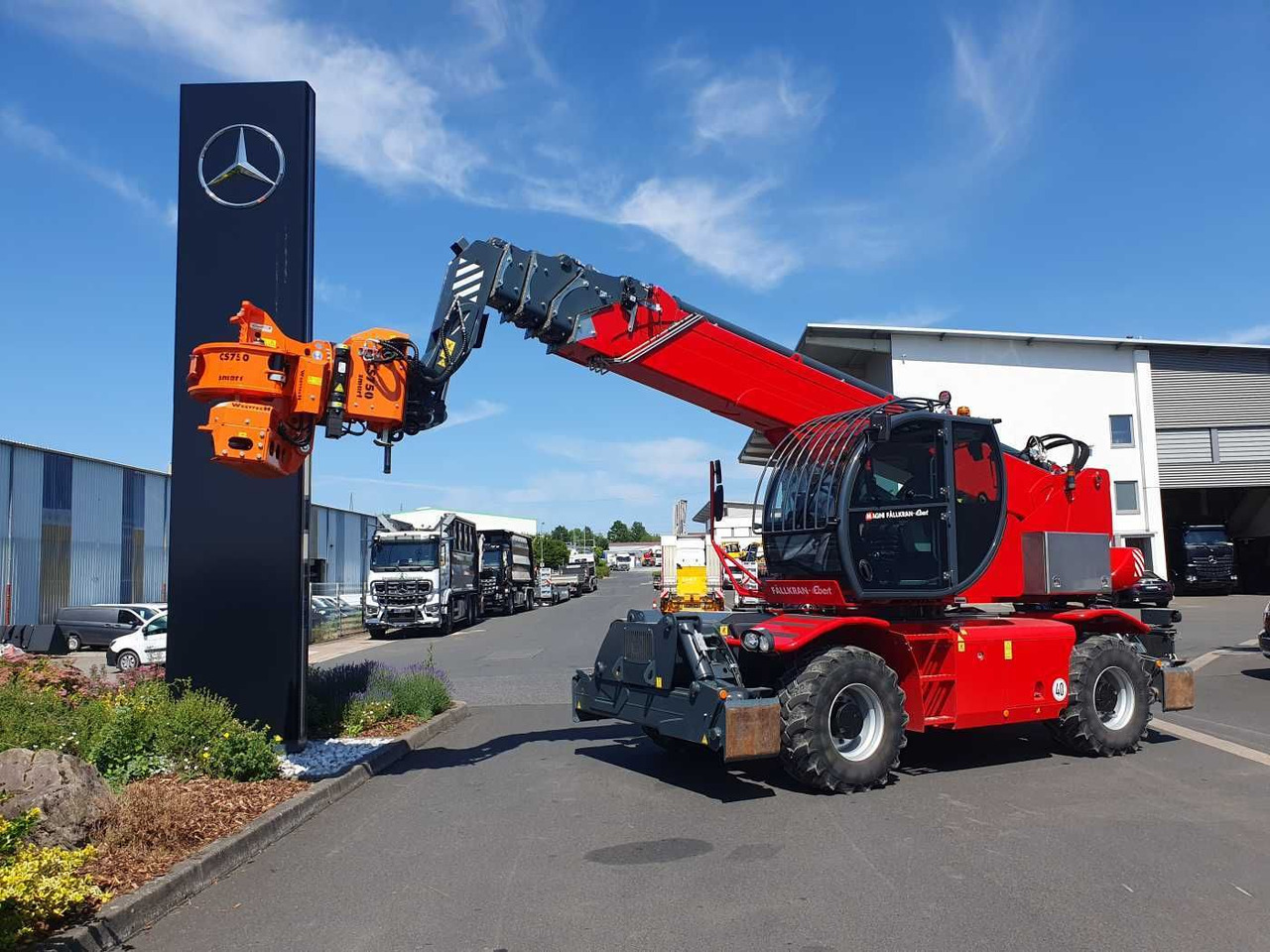 Magni RTH 6.30 SH / Fällkran / nur 559h / 2022 - Încărcător frontal pe pneuri: Foto 1 Magni RTH 6.30 SH / Fällkran / nur 559h / 2022 - Încărcător frontal pe pneuri: Foto 1