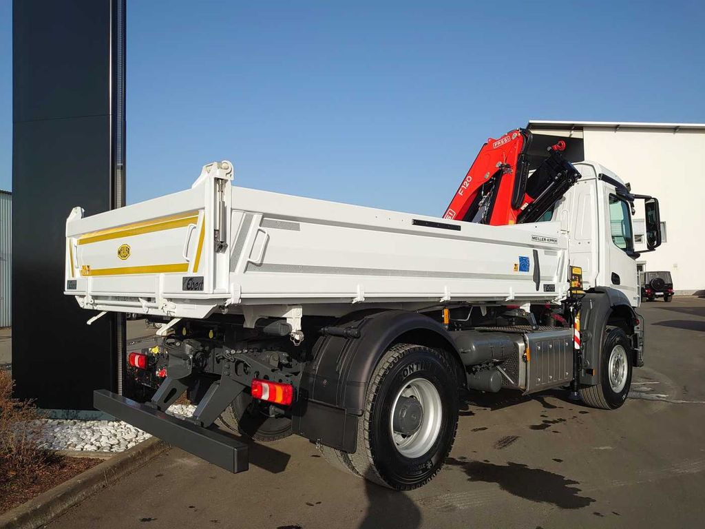 Camion basculantă, Camion cu macara nou Mercedes-Benz Arocs 1832 KK 4x2 Kipper+Kran Fassi F120+Funk Mercedes-Benz Arocs 1832 KK 4x2 Kipper+Kran Fassi F120+Funk: Foto 6