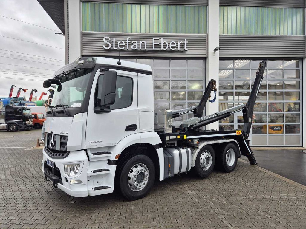 Mercedes-Benz Arocs 2543 L 6x2/4 Hiab TS 2018 TAZ Funk - Camion container de gunoi: Foto 1 Mercedes-Benz Arocs 2543 L 6x2/4 Hiab TS 2018 TAZ Funk - Camion container de gunoi: Foto 1