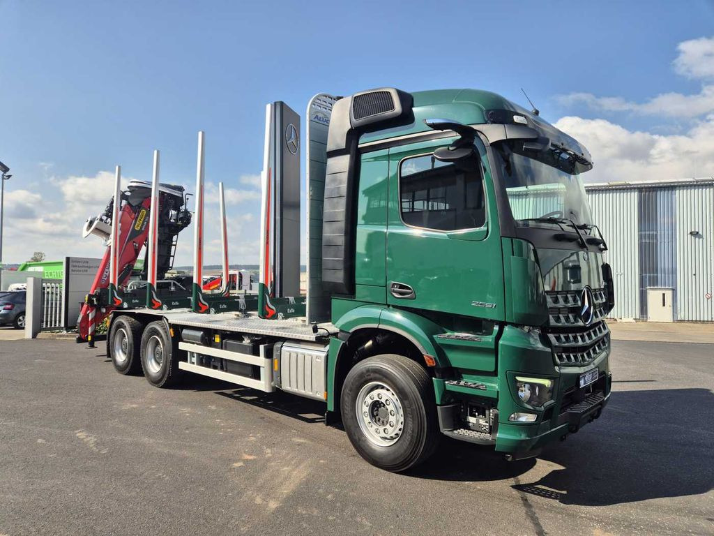 Mercedes-Benz Arocs 2651 L 6x4 Kran Epsilon TZ 12-86 Retarder Mercedes-Benz Arocs 2651 L 6x4 Kran Epsilon TZ 12-86 Retarder - Camion forestier, Camion cu macara: Foto 2 Mercedes-Benz Arocs 2651 L 6x4 Kran Epsilon TZ 12-86 Retarder Mercedes-Benz Arocs 2651 L 6x4 Kran Epsilon TZ 12-86 Retarder - Camion forestier, Camion cu macara: Foto 2