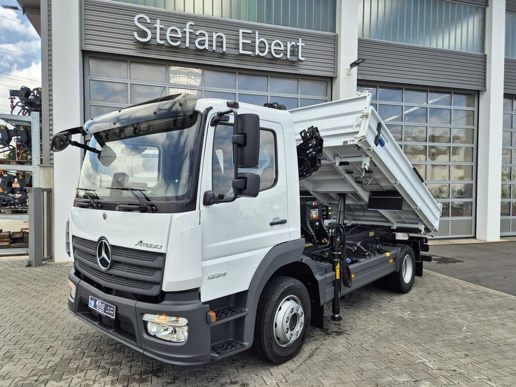 Mercedes-Benz Atego 1224 KK Kipper+Kran+Funk+Greifersteuerung Mercedes-Benz Atego 1224 KK Kipper+Kran+Funk+Greifersteuerung - Camion basculantă, Camion cu macara: Foto 1 Mercedes-Benz Atego 1224 KK Kipper+Kran+Funk+Greifersteuerung Mercedes-Benz Atego 1224 KK Kipper+Kran+Funk+Greifersteuerung - Camion basculantă, Camion cu macara: Foto 1