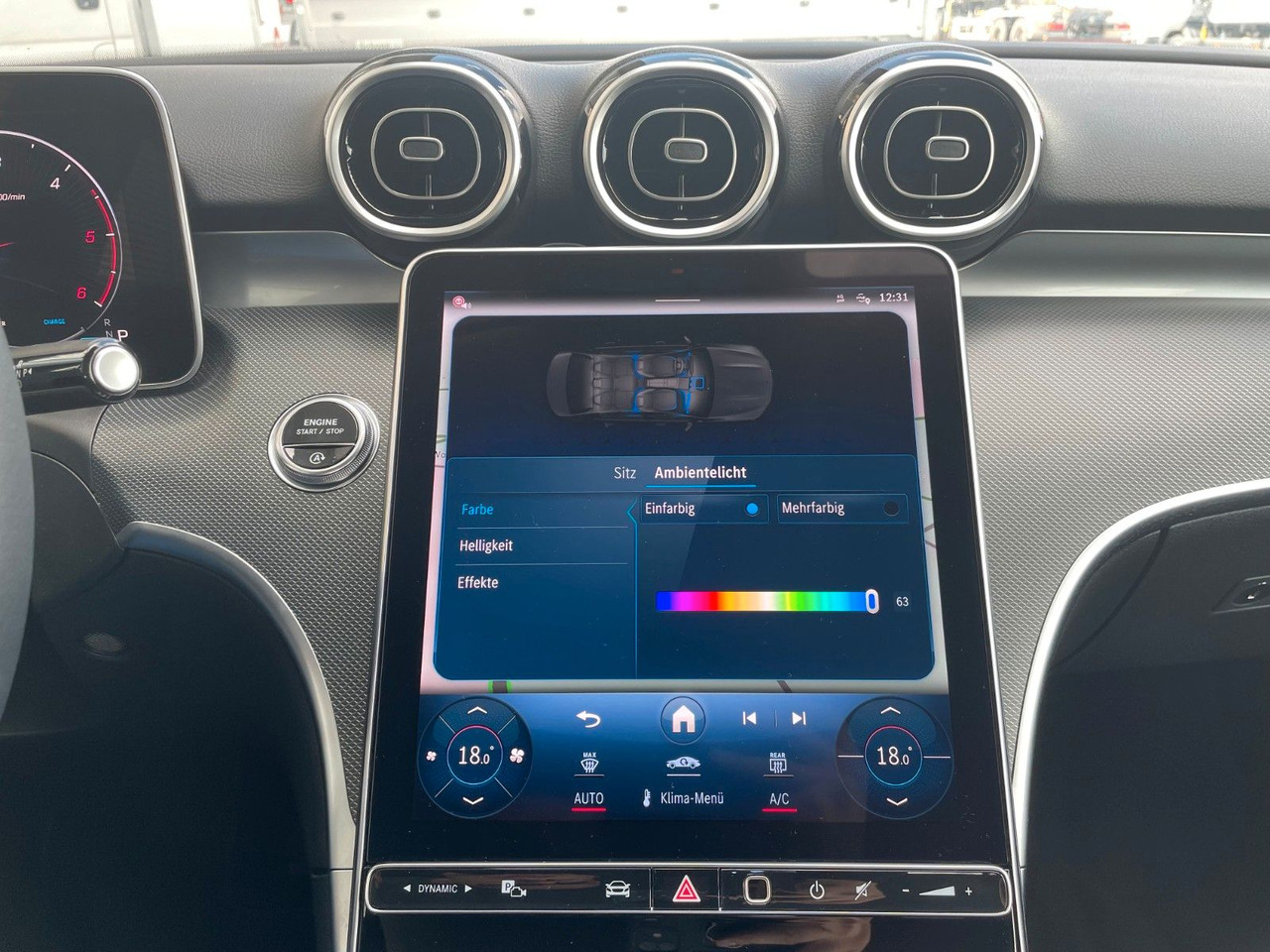 Berlină/ Sedan Mercedes-Benz C 200 d AVANTGARDE 360°+TOTW+Carplay+Ambiente: Foto 17 Berlină/ Sedan Mercedes-Benz C 200 d AVANTGARDE 360°+TOTW+Carplay+Ambiente: Foto 17