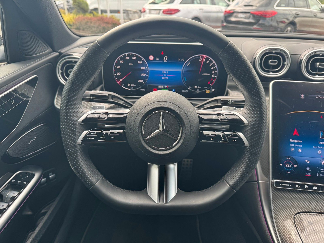 Leasing de  Mercedes-Benz C 400e 4M AMG+HUD+RFK+TotW+Ambiente+Night Mercedes-Benz C 400e 4M AMG+HUD+RFK+TotW+Ambiente+Night: Foto 15