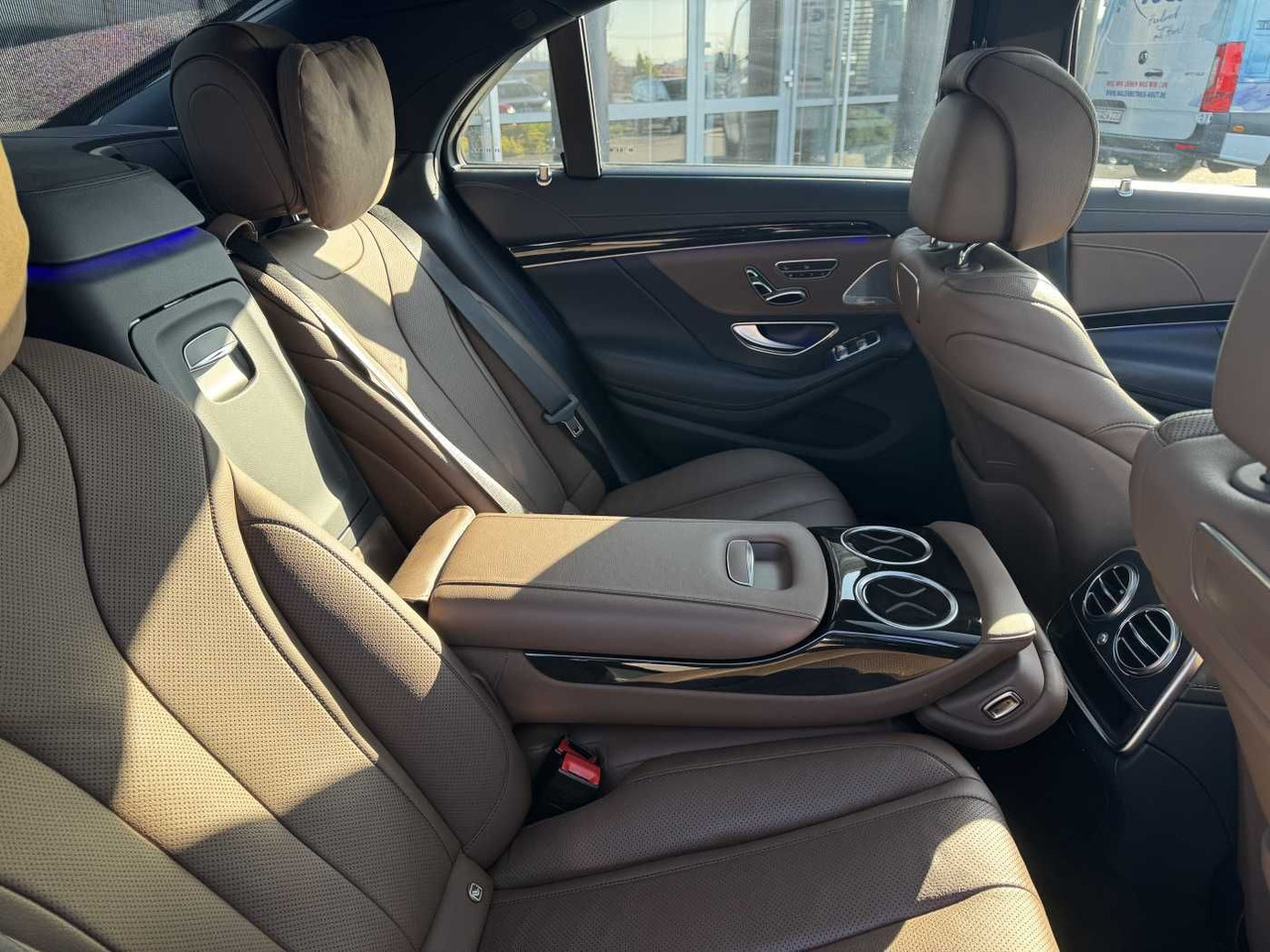 Berlină/ Sedan Mercedes-Benz S 400d 4M AMG+Pano+Burm+Distr+Massage+ HUD: Foto 7