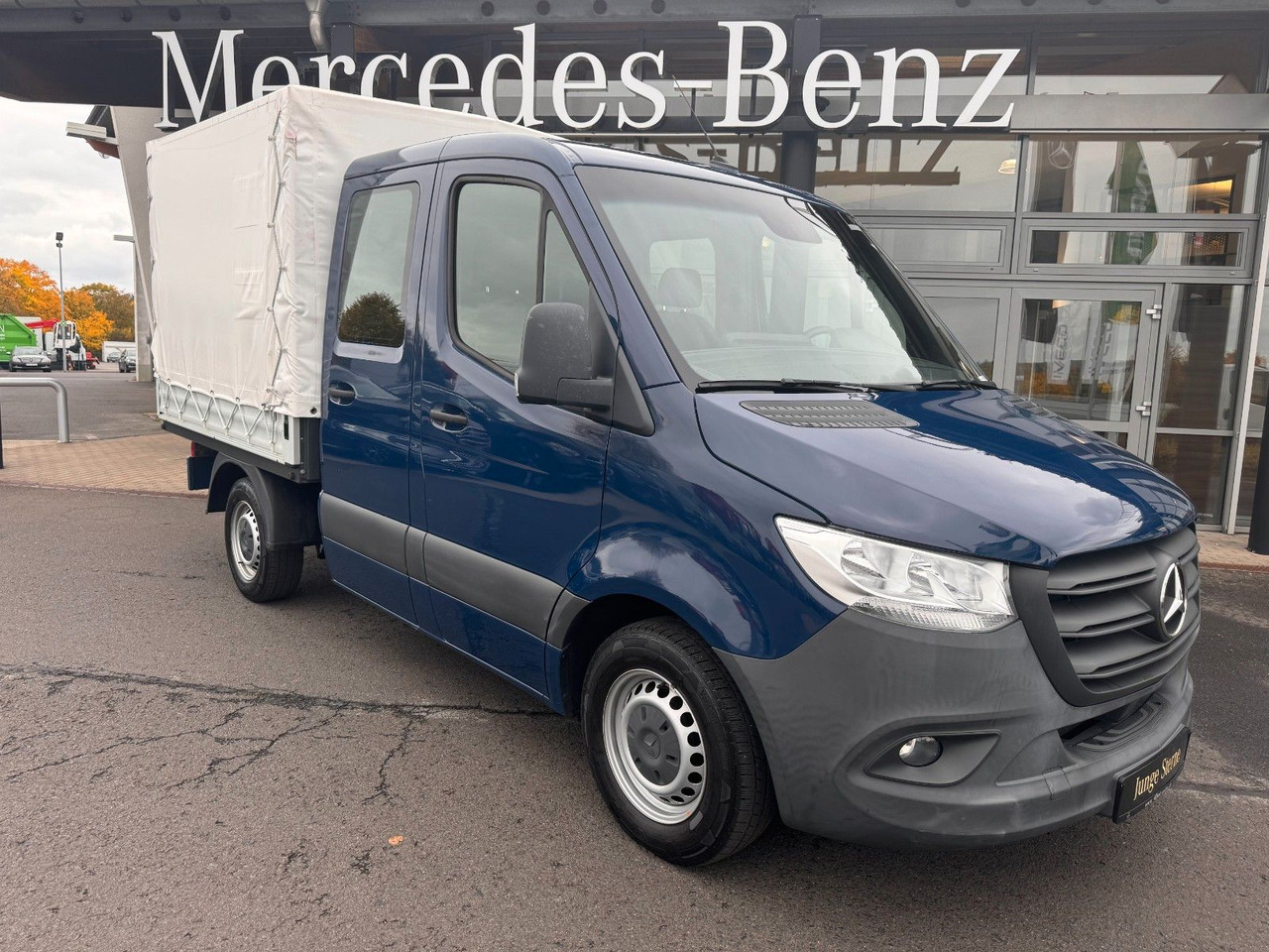 Mercedes-Benz Sprinter 215 CDI DoKa 9G Klima AHK SHZ - Autoutilitară cu prelată, Autoutilitară cabină dublă: Foto 1 Mercedes-Benz Sprinter 215 CDI DoKa 9G Klima AHK SHZ - Autoutilitară cu prelată, Autoutilitară cabină dublă: Foto 1