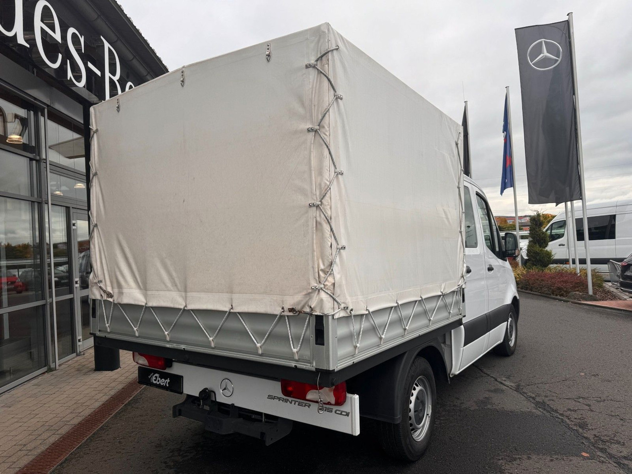 Mercedes-Benz Sprinter 215 CDI DoKa 9G Klima AHK SHZ - Autoutilitară cu prelată, Autoutilitară cabină dublă: Foto 4 Mercedes-Benz Sprinter 215 CDI DoKa 9G Klima AHK SHZ - Autoutilitară cu prelată, Autoutilitară cabină dublă: Foto 4