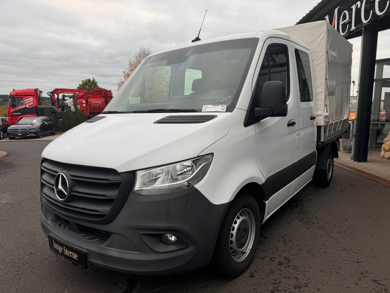 Mercedes-Benz Sprinter 215 CDI DoKa 9G Klima AHK SHZ - Autoutilitară cu prelată, Autoutilitară cabină dublă: Foto 3 Mercedes-Benz Sprinter 215 CDI DoKa 9G Klima AHK SHZ - Autoutilitară cu prelată, Autoutilitară cabină dublă: Foto 3