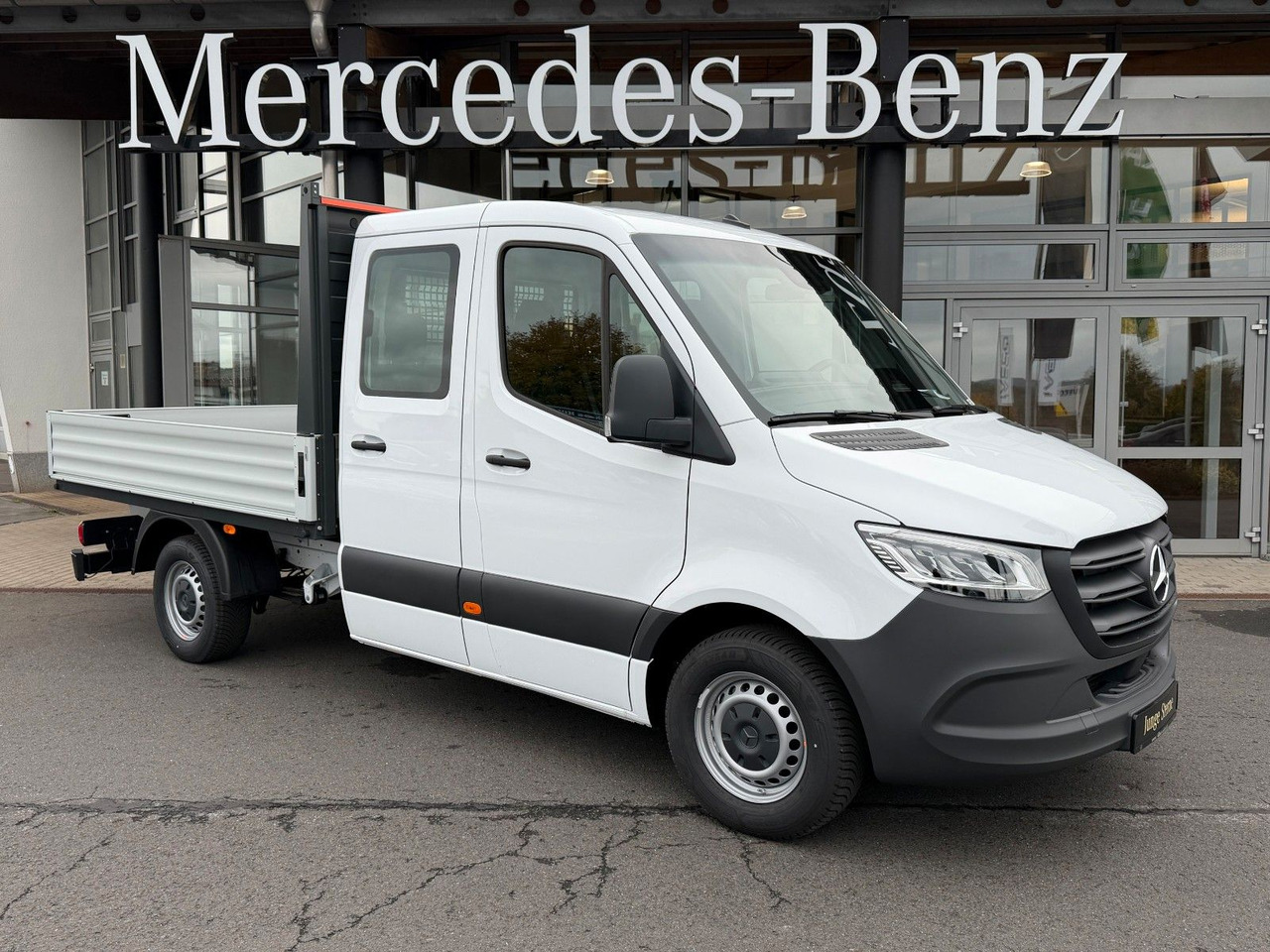 Mercedes-Benz Sprinter 319 CDI 3665 DoKa AHK Klima LED - Autoutilitară cu platformă, Autoutilitară cabină dublă: Foto 1 Mercedes-Benz Sprinter 319 CDI 3665 DoKa AHK Klima LED - Autoutilitară cu platformă, Autoutilitară cabină dublă: Foto 1