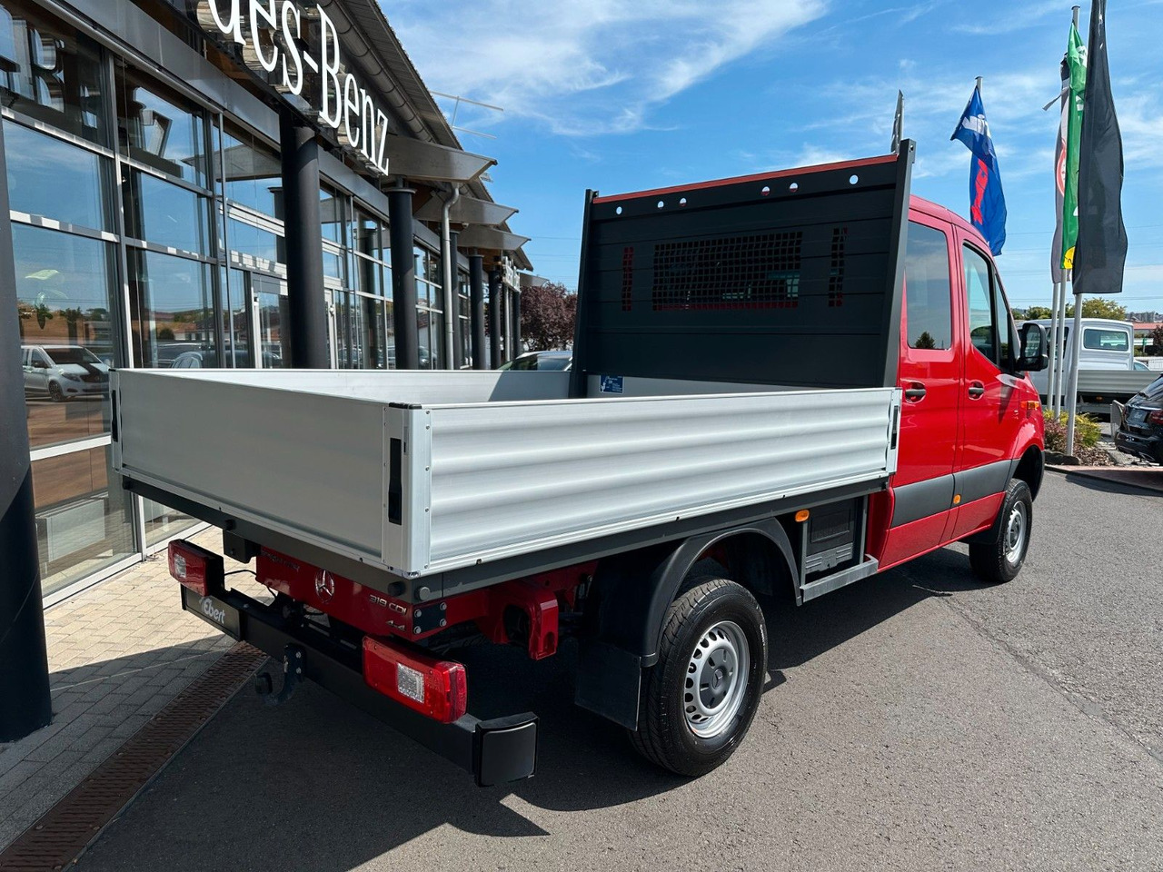 Mercedes-Benz Sprinter 319 CDI 4x4 DoKa Klima AHK3,5to - Autoutilitară cu prelată, Autoutilitară cabină dublă: Foto 4 Mercedes-Benz Sprinter 319 CDI 4x4 DoKa Klima AHK3,5to - Autoutilitară cu prelată, Autoutilitară cabină dublă: Foto 4