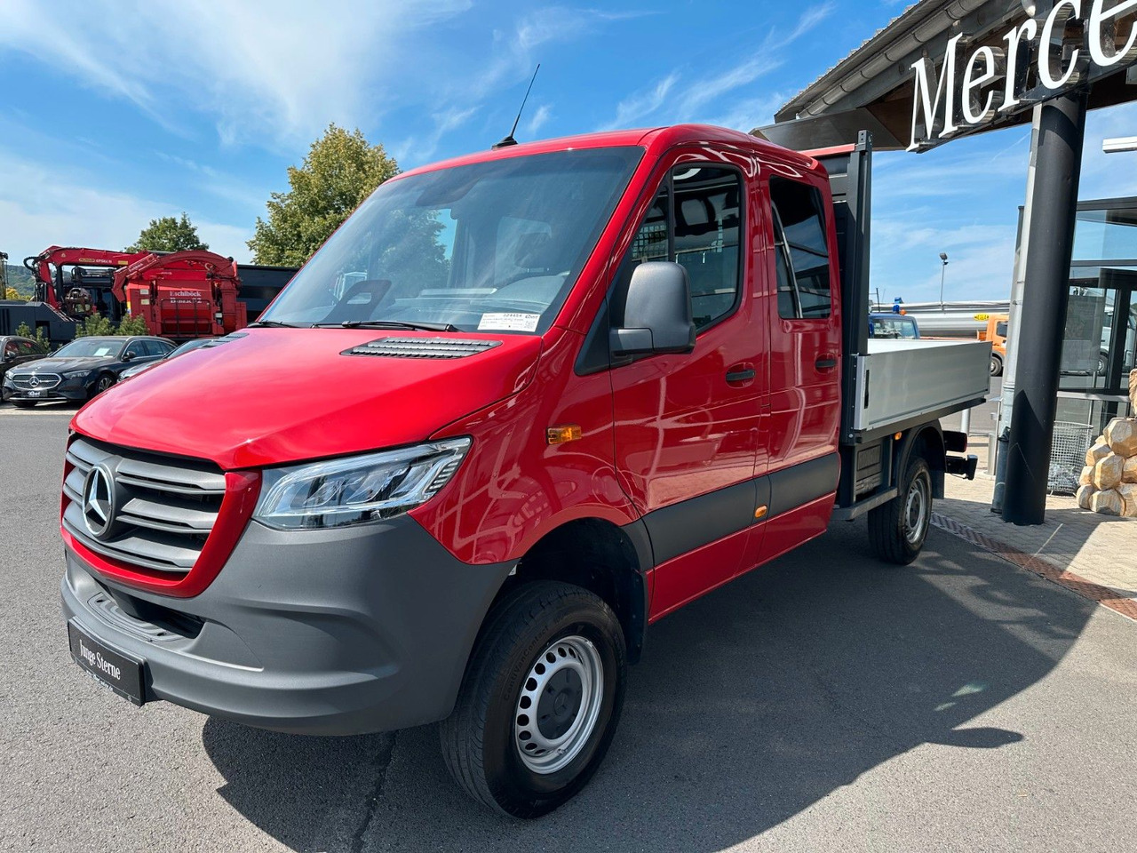 Mercedes-Benz Sprinter 319 CDI 4x4 DoKa Klima AHK3,5to - Autoutilitară cu prelată, Autoutilitară cabină dublă: Foto 3 Mercedes-Benz Sprinter 319 CDI 4x4 DoKa Klima AHK3,5to - Autoutilitară cu prelată, Autoutilitară cabină dublă: Foto 3