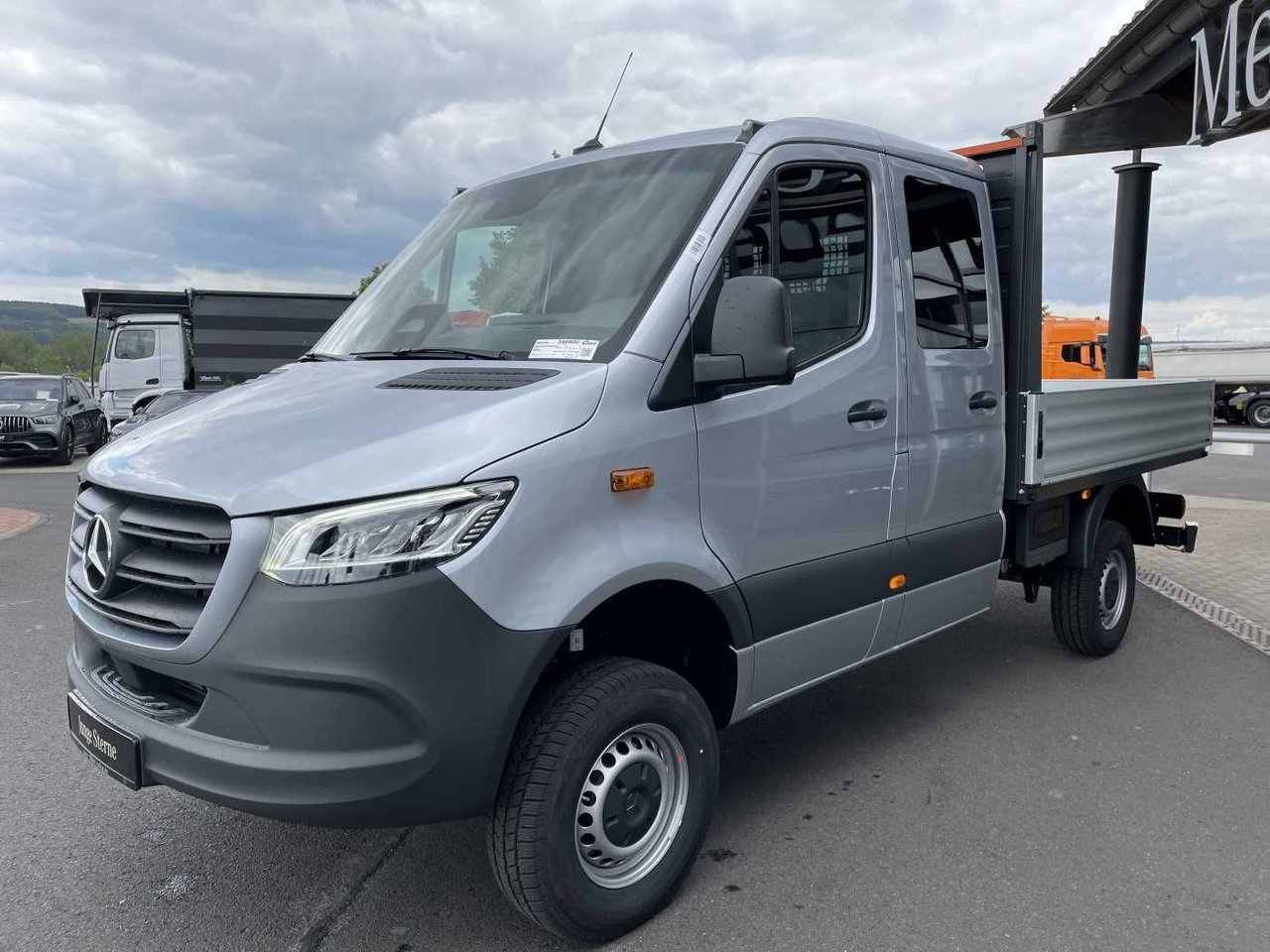 Mercedes-Benz Sprinter 319 CDI 4x4 DoKa Klima Stdheiz AHK LED - Autoutilitară cu platformă: Foto 3 Mercedes-Benz Sprinter 319 CDI 4x4 DoKa Klima Stdheiz AHK LED - Autoutilitară cu platformă: Foto 3
