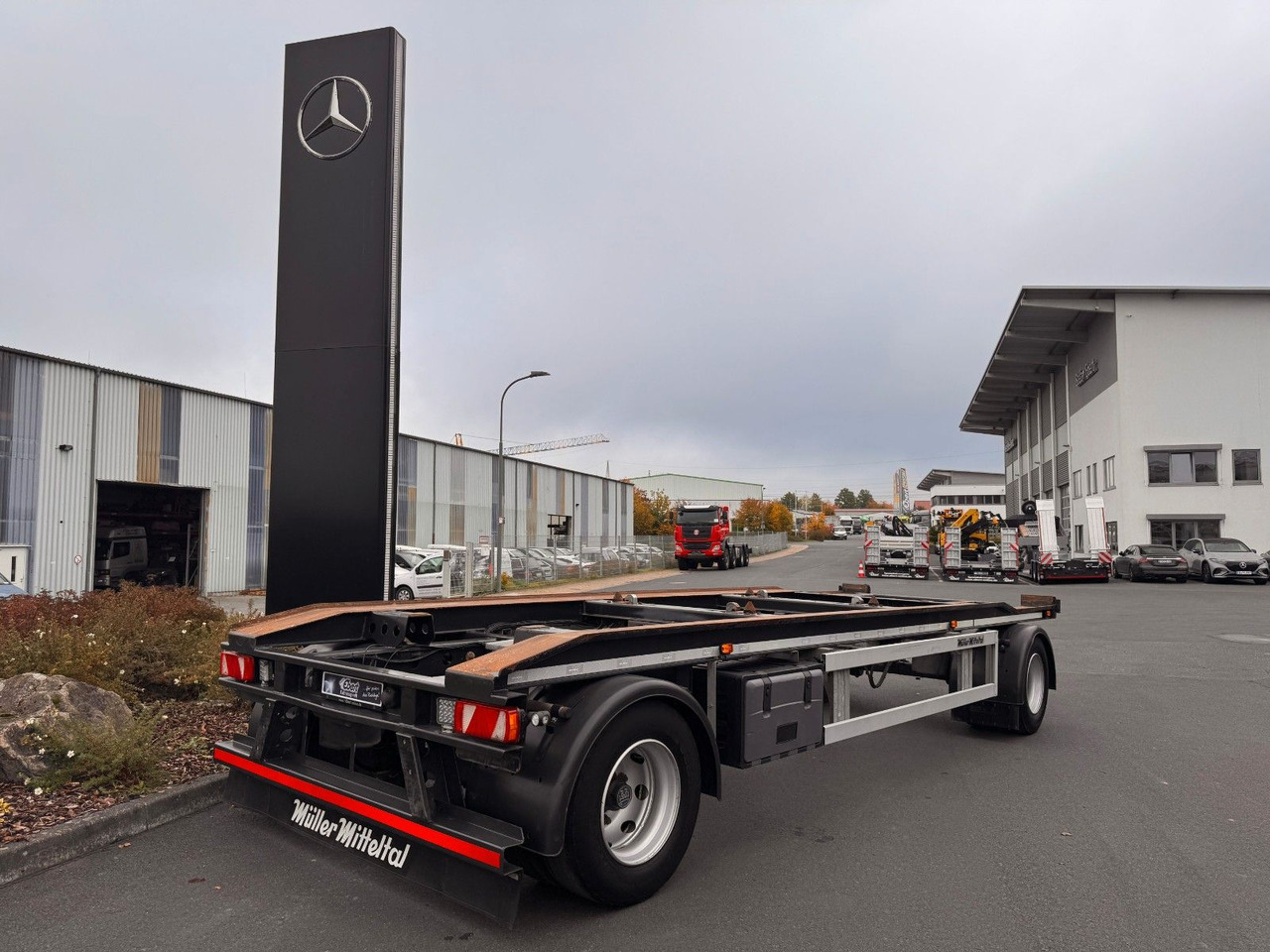 Müller-Mitteltal RA-T 18,0 Containerfahrgestell - Remorcă şasiu: Foto 1 Müller-Mitteltal RA-T 18,0 Containerfahrgestell - Remorcă şasiu: Foto 1