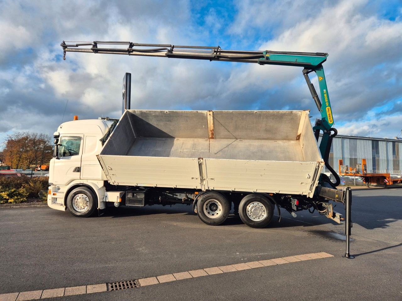 Camion basculantă, Camion cu macara Scania G490 LB6x2*4HNB Palfinger PK 18002-EH D Funk AHK: Foto 7