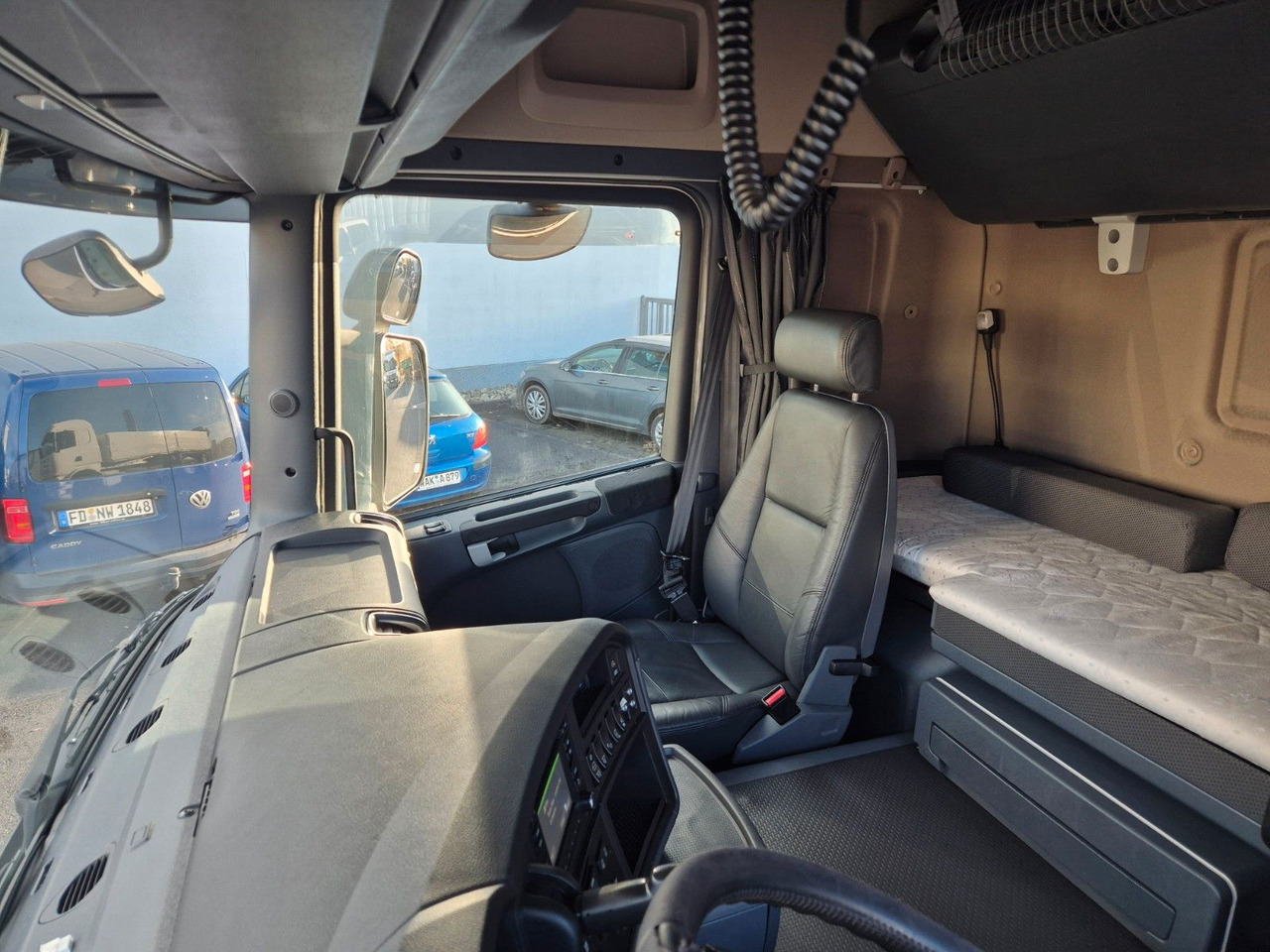 Camion basculantă, Camion cu macara Scania G490 LB6x2*4HNB Palfinger PK 18002-EH D Funk AHK: Foto 22