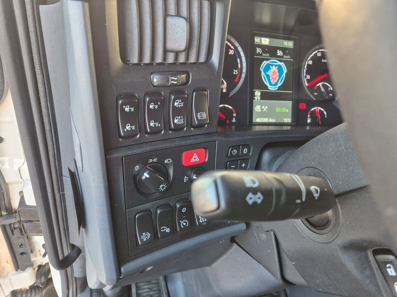 Camion basculantă, Camion cu macara Scania G490 LB6x2*4HNB Palfinger PK 18002-EH D Funk AHK: Foto 29