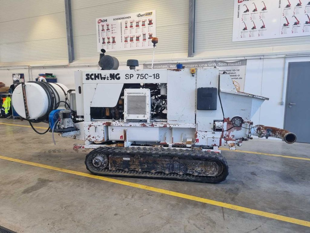 Schwing SP 750-18 Gummiketten - Autopompă de beton: Foto 5 Schwing SP 750-18 Gummiketten - Autopompă de beton: Foto 5