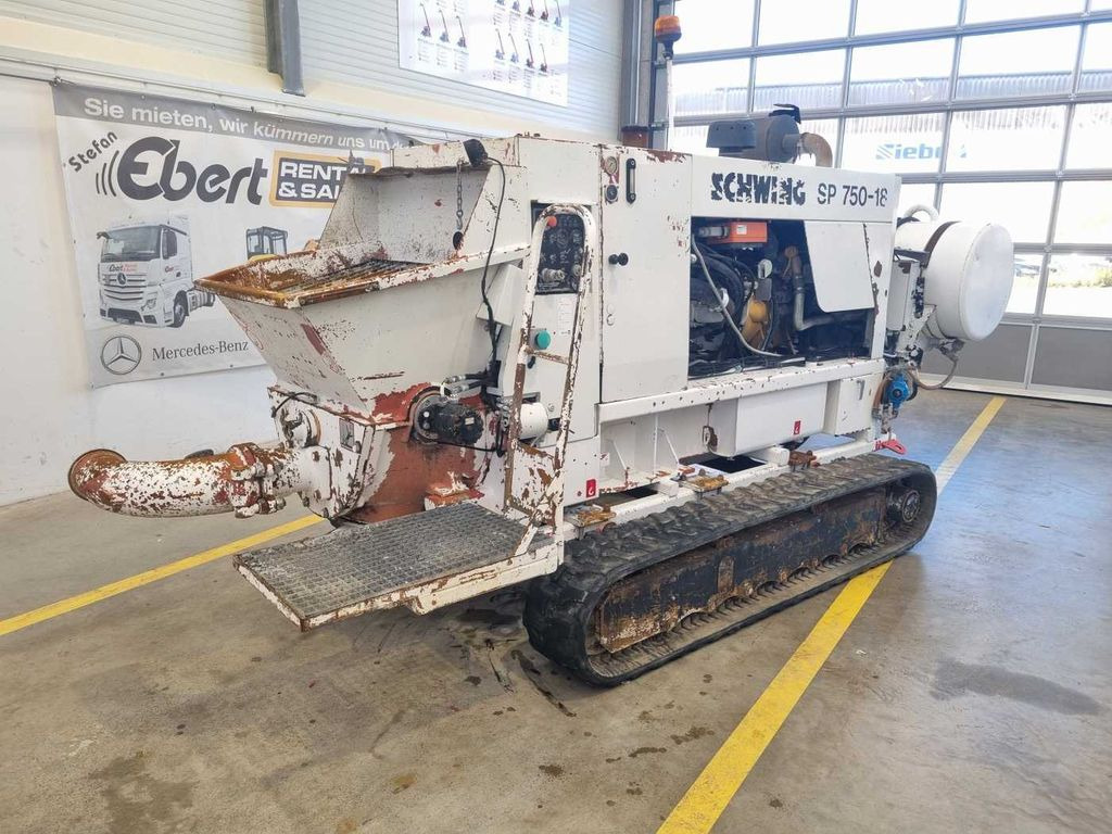 Schwing SP 750-18 Gummiketten - Autopompă de beton: Foto 2 Schwing SP 750-18 Gummiketten - Autopompă de beton: Foto 2