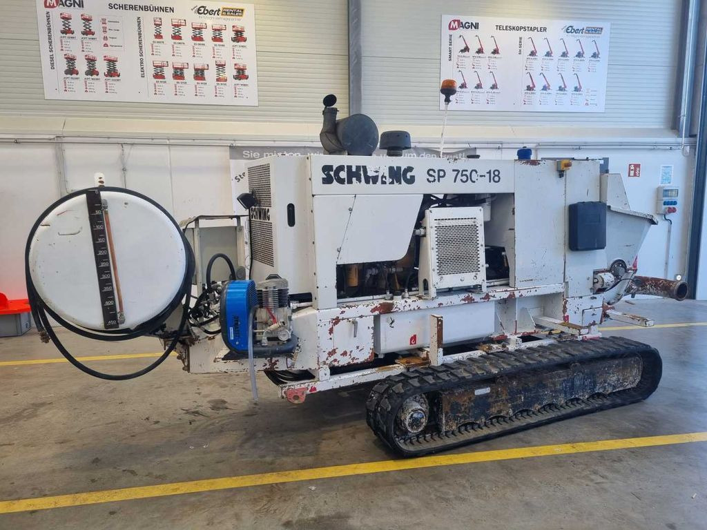 Schwing SP 750-18 Gummiketten - Autopompă de beton: Foto 3 Schwing SP 750-18 Gummiketten - Autopompă de beton: Foto 3