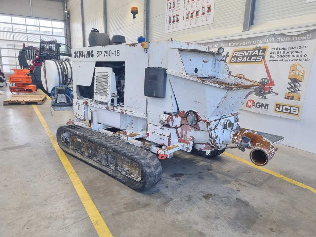 Schwing SP 750-18 Gummiketten - Autopompă de beton: Foto 1 Schwing SP 750-18 Gummiketten - Autopompă de beton: Foto 1