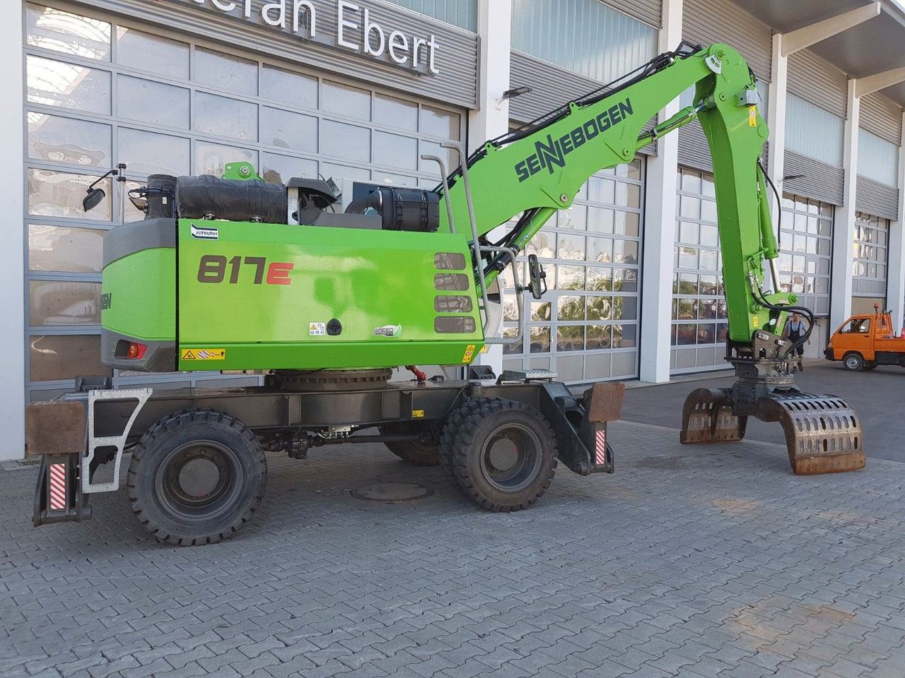 Sennebogen 817E / nur: 1.374h / 2019 / Sortiergreifer - Excavator pe roţi: Foto 2 Sennebogen 817E / nur: 1.374h / 2019 / Sortiergreifer - Excavator pe roţi: Foto 2