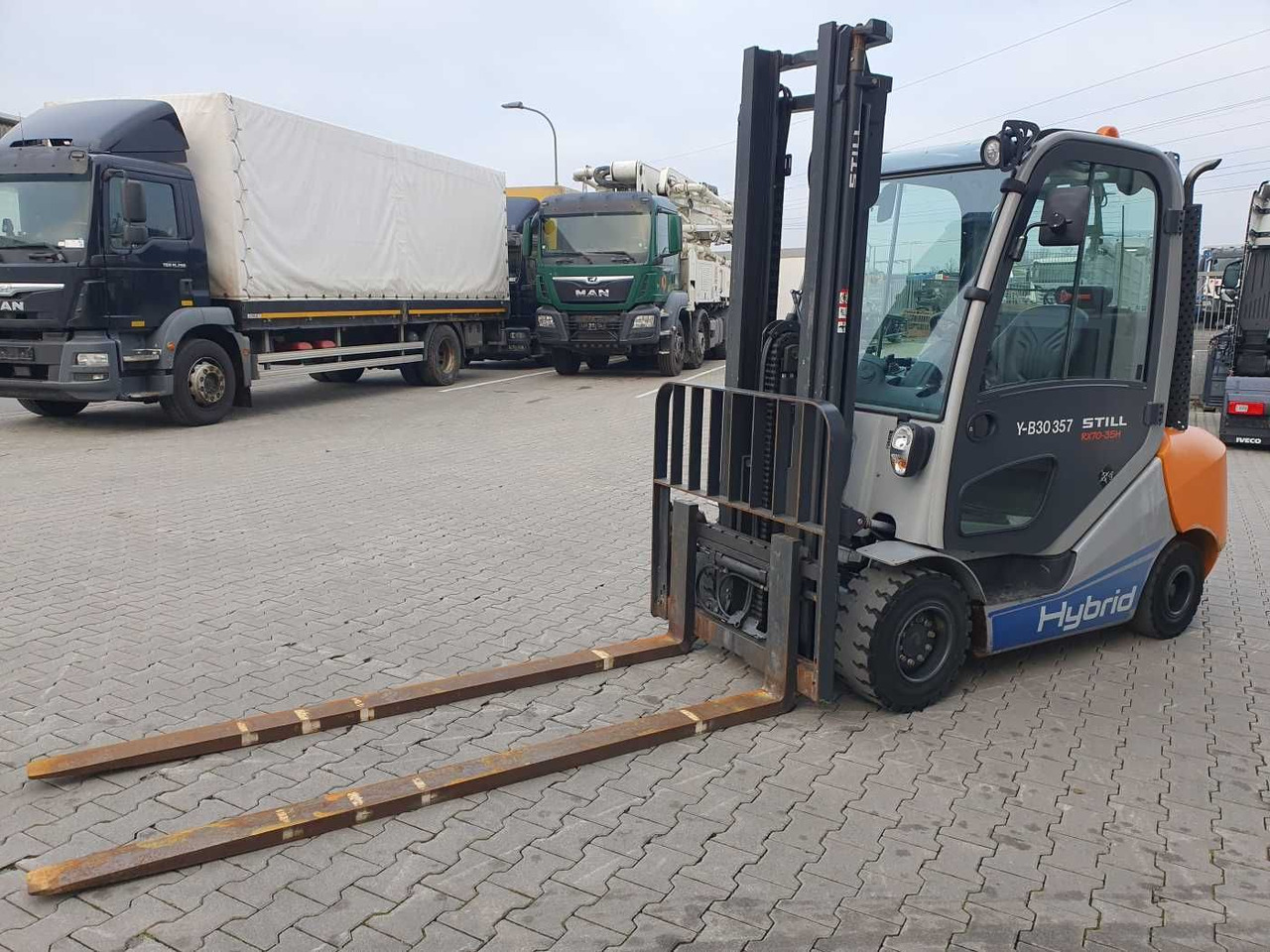 Stivuitor diesel Still RX70-35 / Duplex: 3.50m / nur 2.470h! / SS: Foto 9
