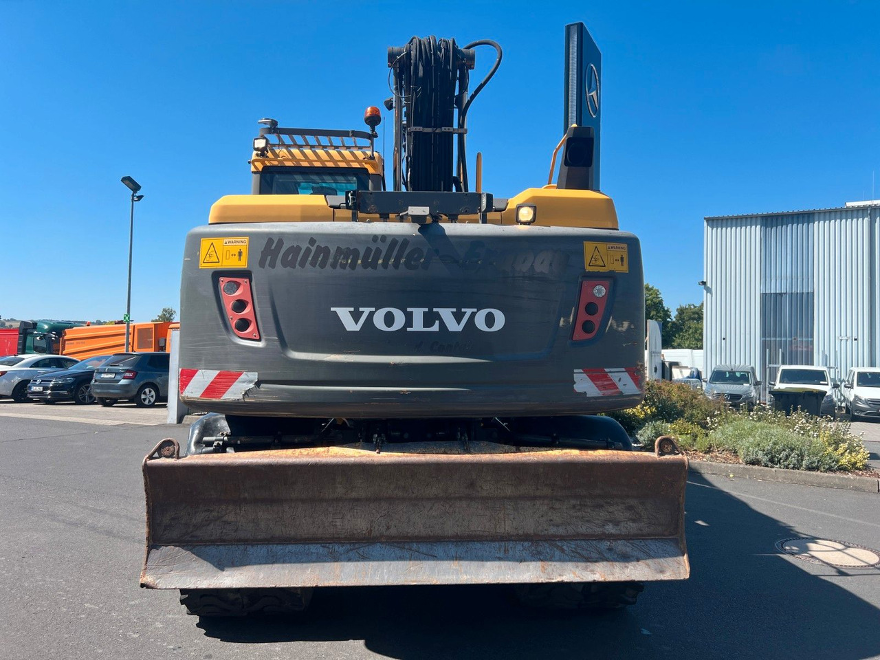 Volvo EW160D / 2014 / 1xTieflöffel / Forstschutzgitter - Excavator pe roţi: Foto 5 Volvo EW160D / 2014 / 1xTieflöffel / Forstschutzgitter - Excavator pe roţi: Foto 5