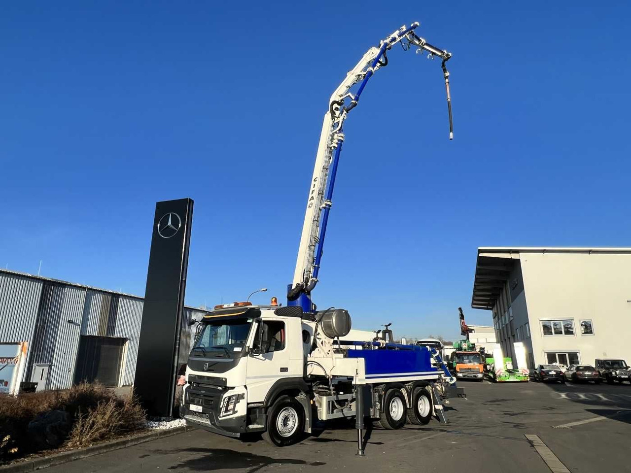 Volvo FMX 64 6x4 Cifa K24L ZR Funk 1.000h TOP ZUSTAND - Autopompă de beton: Foto 1 Volvo FMX 64 6x4 Cifa K24L ZR Funk 1.000h TOP ZUSTAND - Autopompă de beton: Foto 1