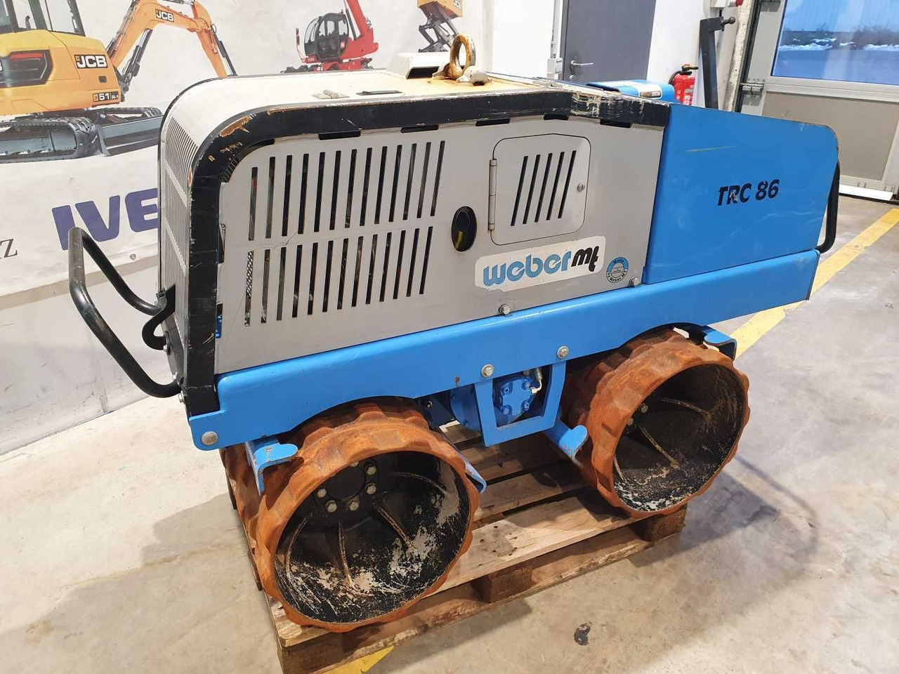 Weber TRC 86 Grabenwalze / 2020 / Funk / nur 112h - Mini cilindru compactor: Foto 4 Weber TRC 86 Grabenwalze / 2020 / Funk / nur 112h - Mini cilindru compactor: Foto 4