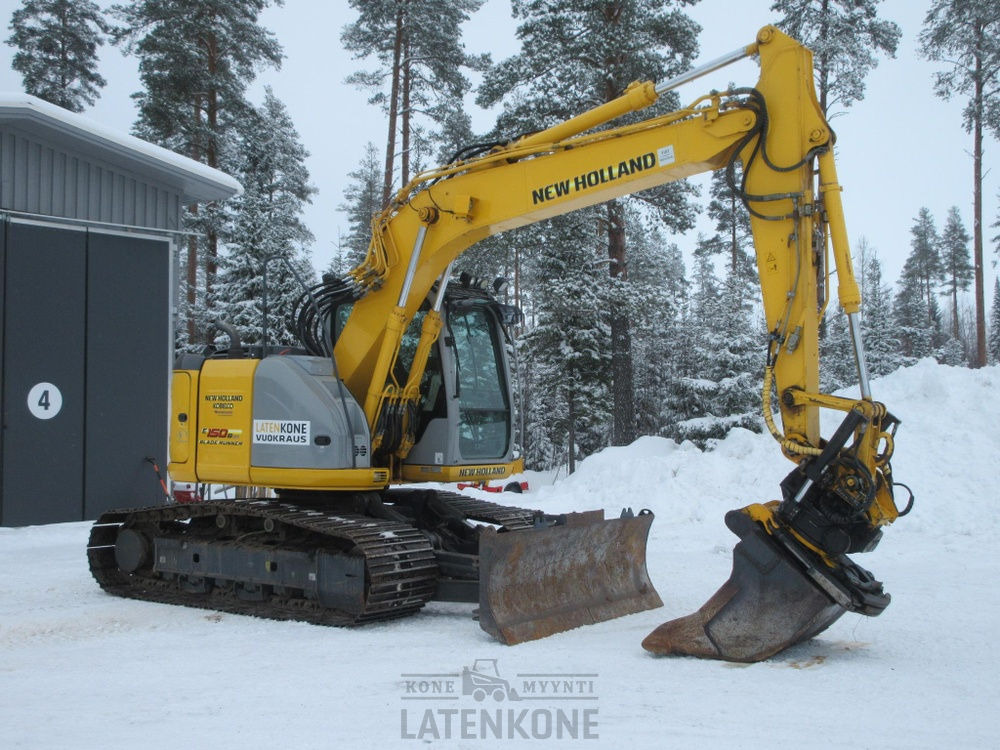 New Holland E150BSR-2 Blade Runner - Excavator pe şenile: Foto 2 New Holland E150BSR-2 Blade Runner - Excavator pe şenile: Foto 2