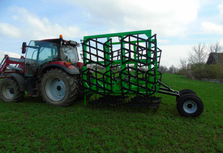 DARMEX 12-section 2-row Tine Harrow - Grapă: Foto 4 DARMEX 12-section 2-row Tine Harrow - Grapă: Foto 4