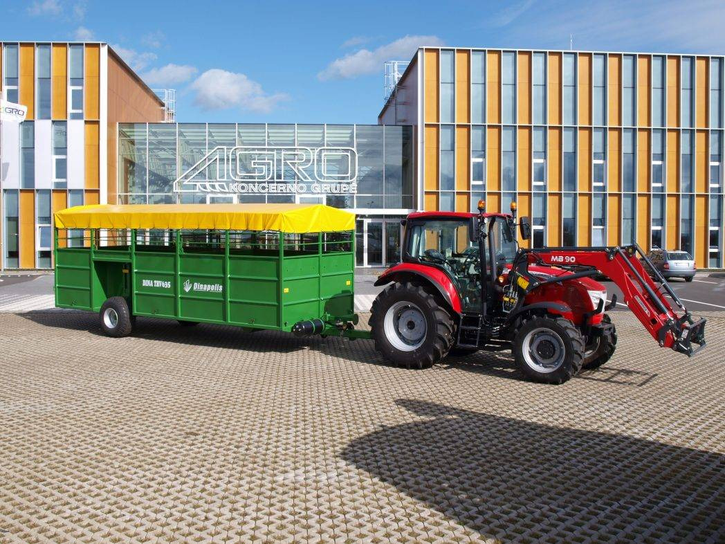 Dinapolis livestock trailer TRV 510 - Remorcă transport animale: Foto 1 Dinapolis livestock trailer TRV 510 - Remorcă transport animale: Foto 1